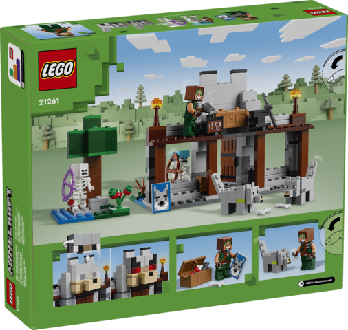 LEGO 21261 Minecraft The Wolf Stronghold