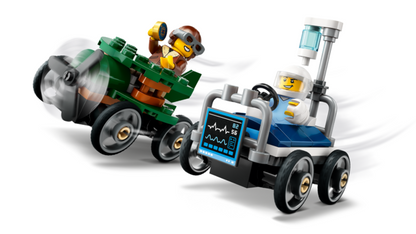 LEGO 60459 Airplane vs. Hospital Bed Race Car Pack