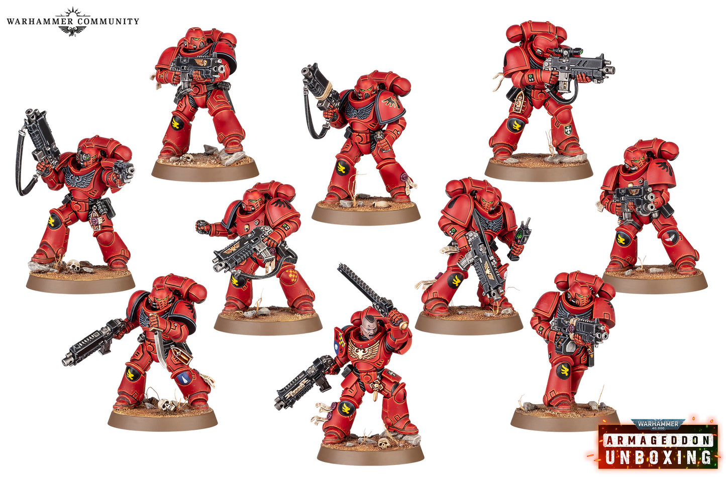 WH40k 11th Edition: 40-01 ARMAGEDDON - Warhammer 40,000 11th Ed.n Launch Box