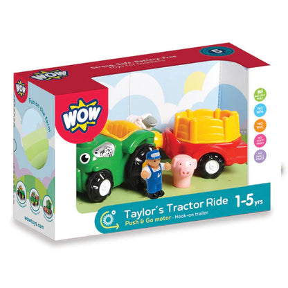 Wow Toys Taylors Tractor Ride